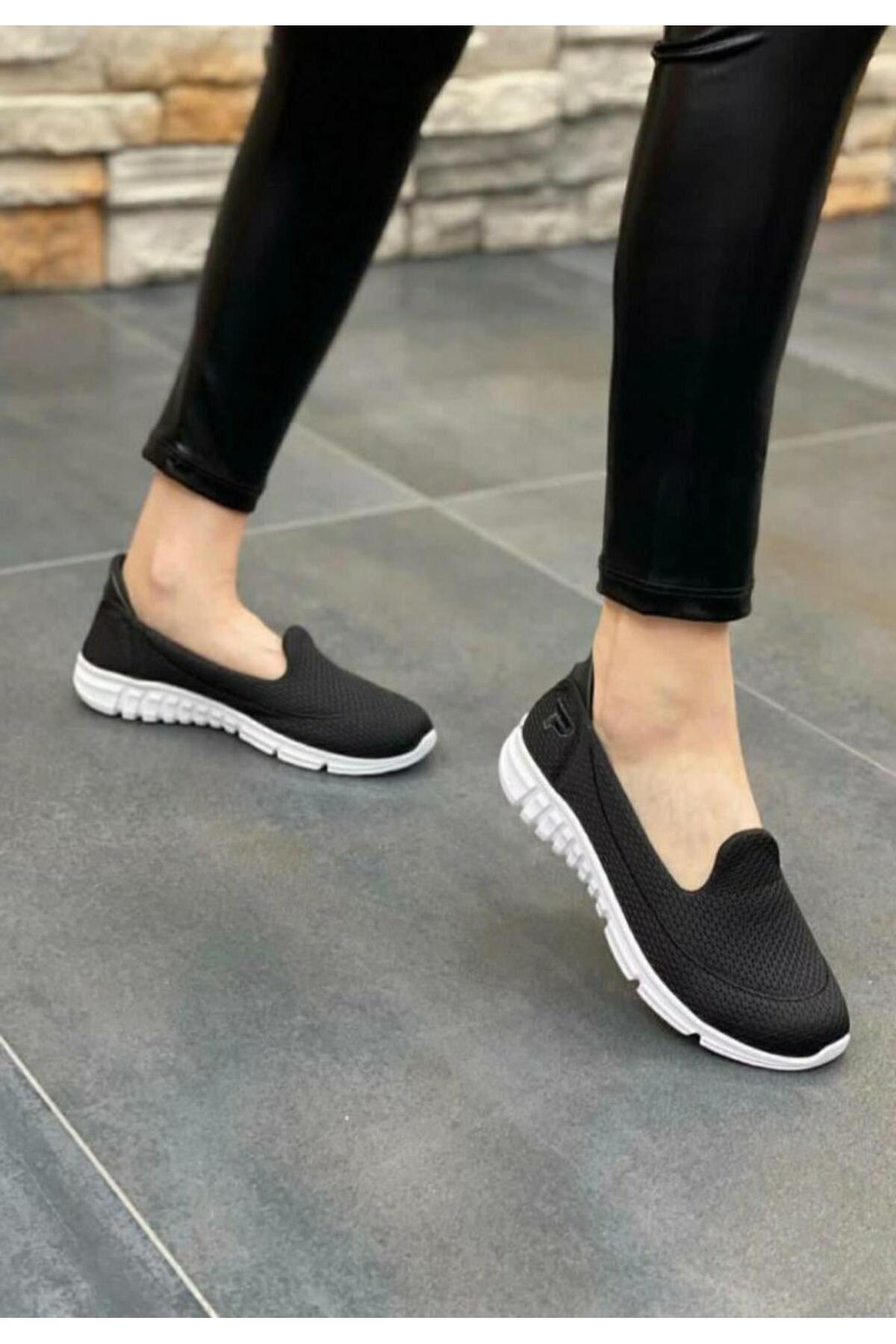 Kadın Ortopedik Hafif Taban Günlük Yürüyüş Ayakkabısı – Esnek Rahat Sneaker